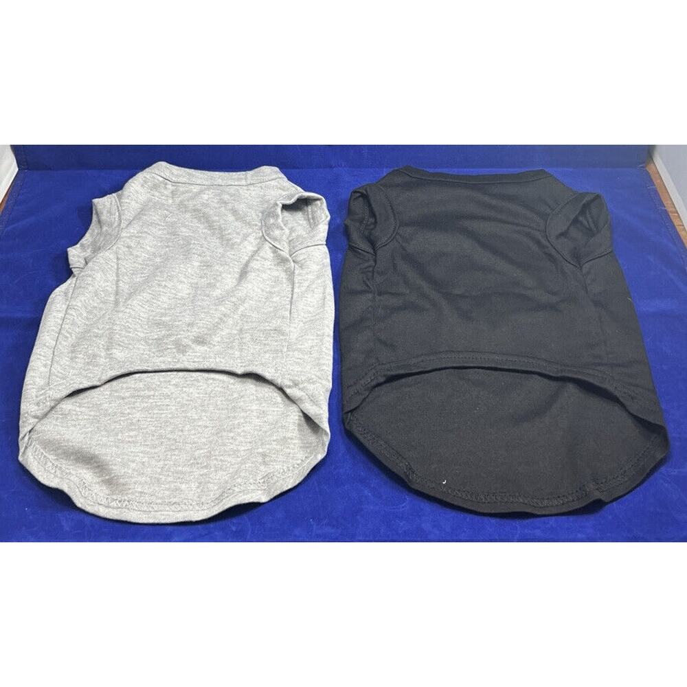 KOOLTAIL Size Small Gray I Love Mom Black B**ches Love Me 2 Pack Dog Shirts Used - Picture 2 of 11